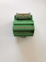 Adapterplatine 20-pol - Klemme für die Hutschiene - 