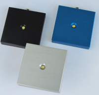LED Base / Leuchtsockel - weiße LED - natur eloxiert